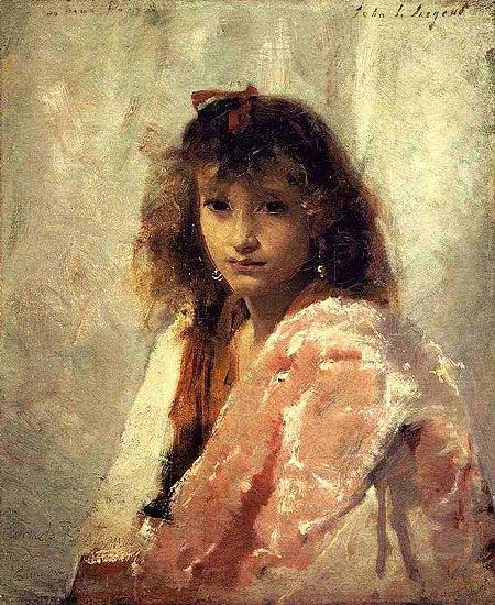 Carmela Bertagna by John Singer Sargent, John Singer Sargent